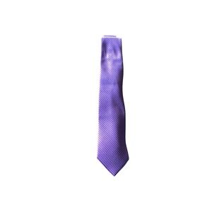 Perry Ellis Portfolio Mens Purple Textured Micro Pattern Necktie Bartolle Mini N
